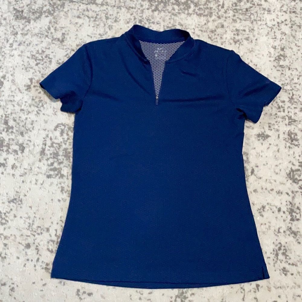 Nike running workout short sleeve dri-fit shirt size S